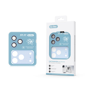 Apple iPhone 18 Pro Max Go Des FC009 Titanyum Serisi Anti Reflective 2in1 Kamera Lens Koruyucu