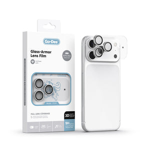 Apple iPhone 18 Pro Max Go Des FC011 Glass Armor Serisi Kamera Lens Koruyucu