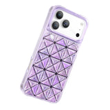 Apple iPhone 18 Pro Max Kılıf 3D Buz Blok Desenli Zore Paris Kairo TPU Kapak