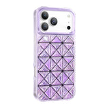 Apple iPhone 18 Pro Max Kılıf 3D Buz Blok Desenli Zore Paris Kairo TPU Kapak