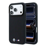 Apple iPhone 18 Pro Max Kılıf BMW Orjinal Lisanslı M-safe Şarj Özellikli Metal Logolu Karbon Fiber Kevlar Kapak