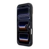 Apple iPhone 18 Pro Max Kılıf BMW Orjinal Lisanslı M-safe Şarj Özellikli PU Delikli Metal M Logolu Kapak