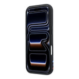 Apple iPhone 18 Pro Max Kılıf BMW Orjinal Lisanslı M-safe Şarj Özellikli Üç Şeritli Metal M Logolu Karbon Fiber Kevlar Kapak