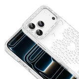 Apple iPhone 18 Pro Max Kılıf Damla Taşlı Zore Rivas Sert PC Kapak