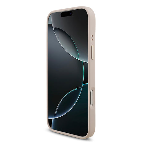 Apple iPhone 18 Pro Max Kılıf Guess Orjinal Lisanslı 4G Büyük Metal Logolu Kalın Askılı Kapak