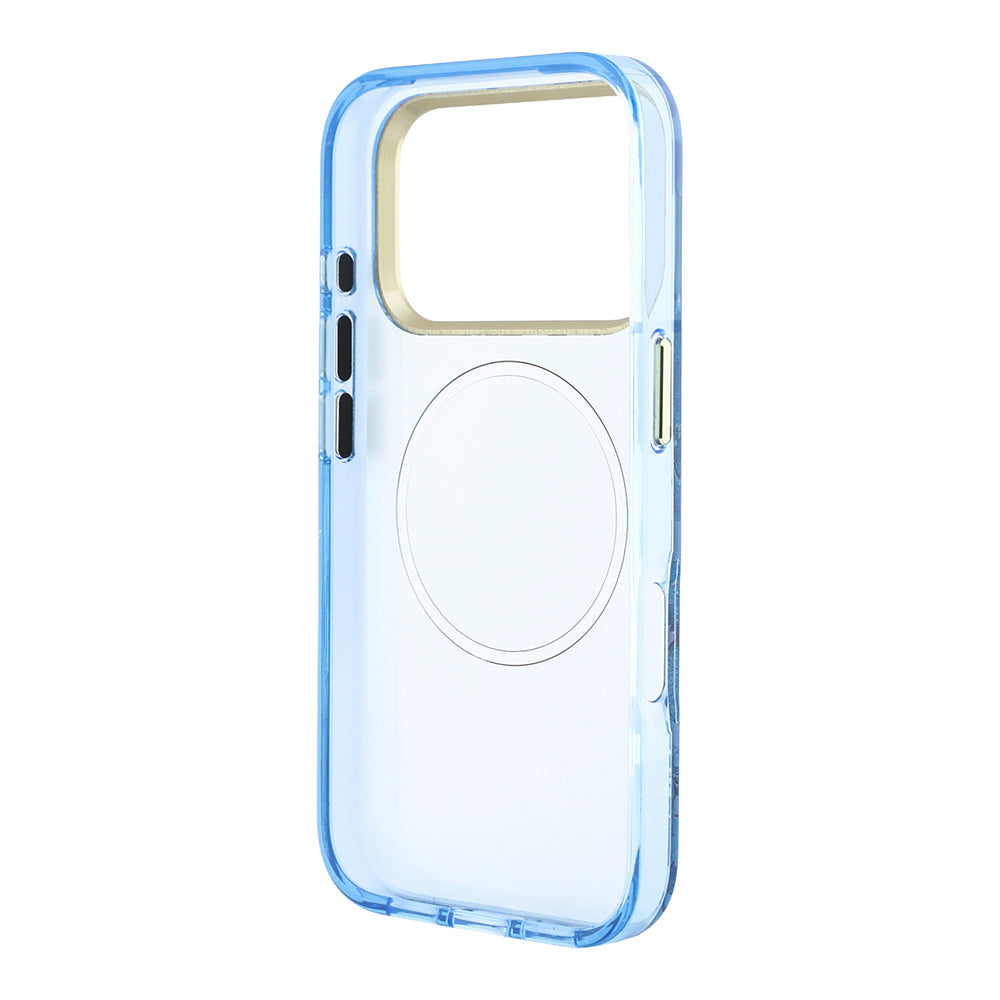 Apple iPhone 18 Pro Max Kılıf Guess Orjinal Lisanslı M-safe Şarj Özellikli Gül Desenli Simli Yazı Logolu Kapak