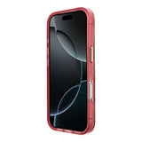 Apple iPhone 18 Pro Max Kılıf Guess Orjinal Lisanslı M-safe Şarj Özellikli Gül Desenli Simli Yazı Logolu Kapak