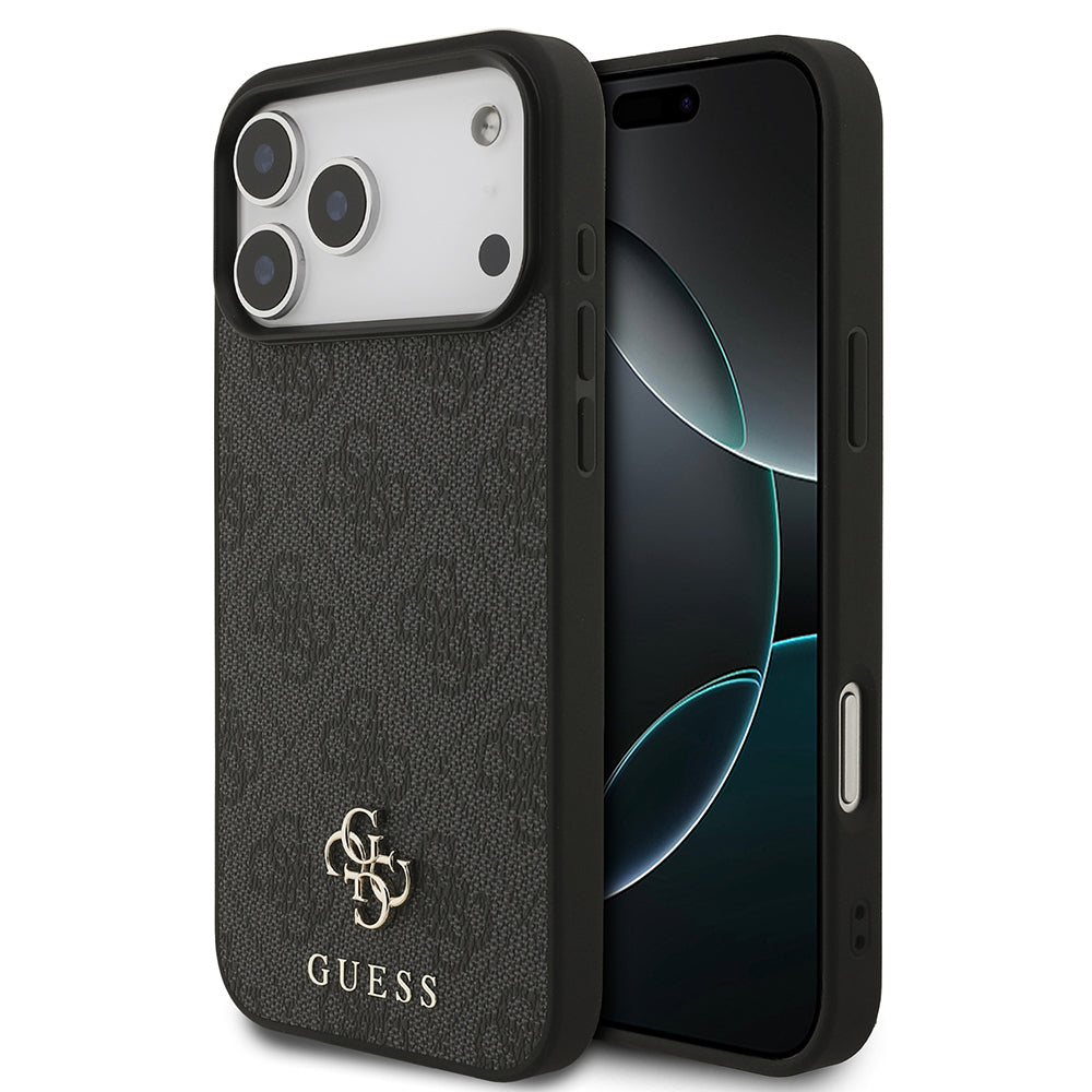 Apple iPhone 18 Pro Max Kılıf Guess Orjinal Lisanslı M-safe Şarj Özellikli Small 4G Classic Kapak