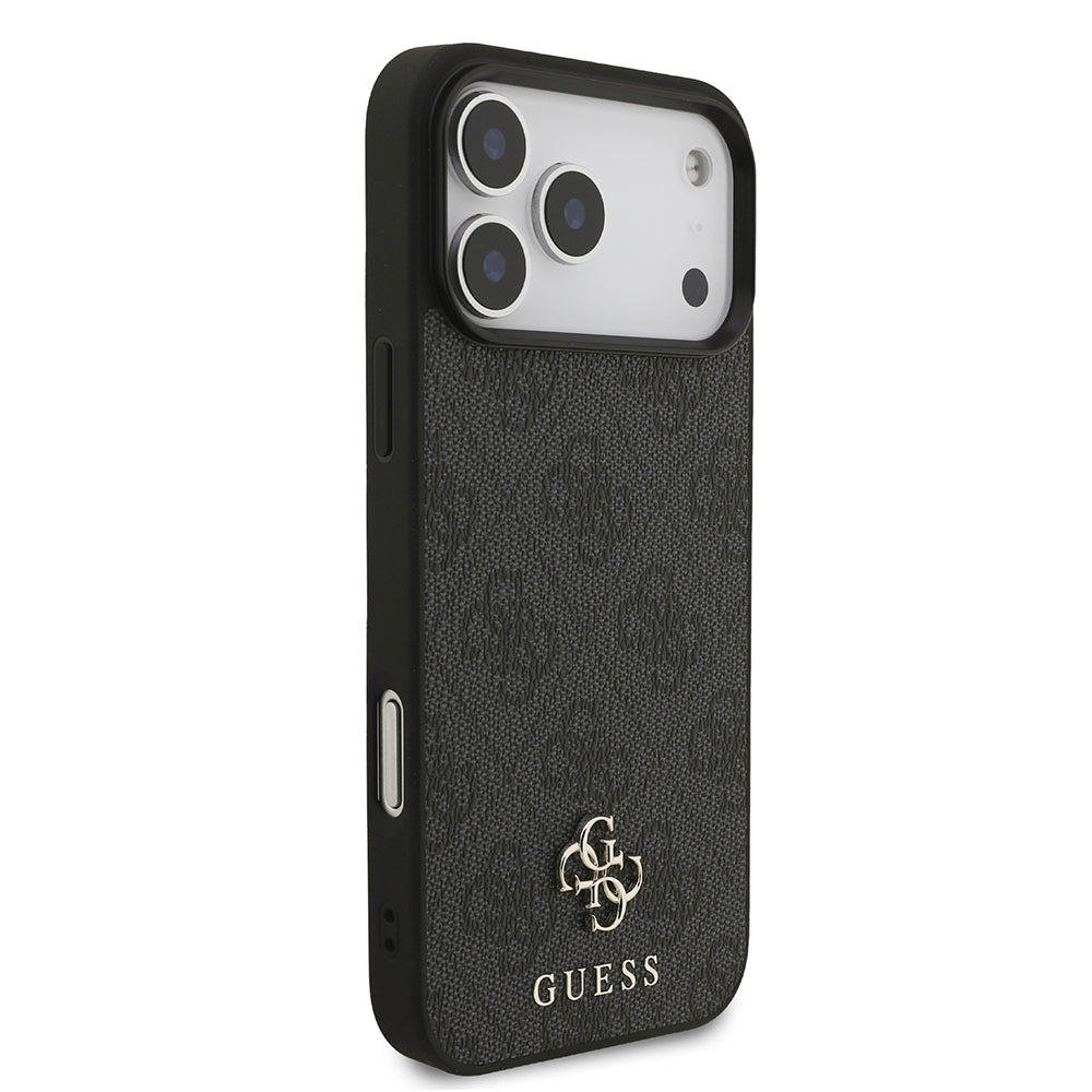 Apple iPhone 18 Pro Max Kılıf Guess Orjinal Lisanslı M-safe Şarj Özellikli Small 4G Classic Kapak