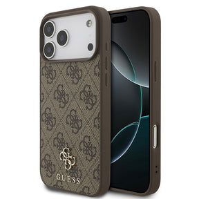 Apple iPhone 18 Pro Max Kılıf Guess Orjinal Lisanslı M-safe Şarj Özellikli Small 4G Classic Kapak