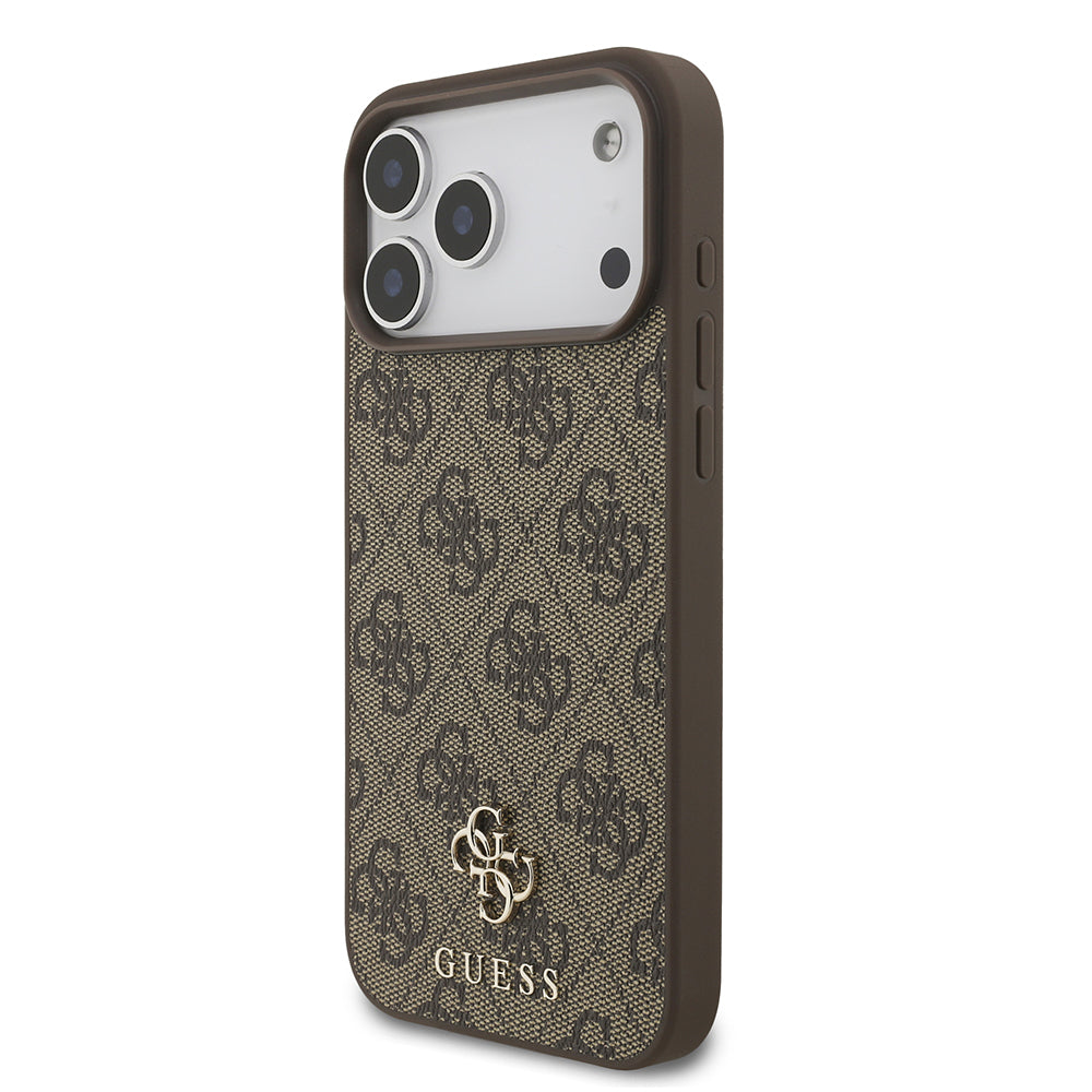 Apple iPhone 18 Pro Max Kılıf Guess Orjinal Lisanslı M-safe Şarj Özellikli Small 4G Classic Kapak