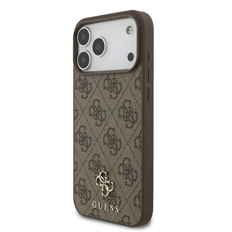 Apple iPhone 18 Pro Max Kılıf Guess Orjinal Lisanslı M-safe Şarj Özellikli Small 4G Classic Kapak