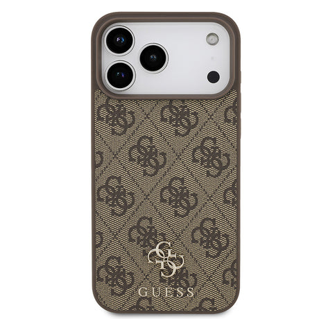 Apple iPhone 18 Pro Max Kılıf Guess Orjinal Lisanslı M-safe Şarj Özellikli Small 4G Classic Kapak