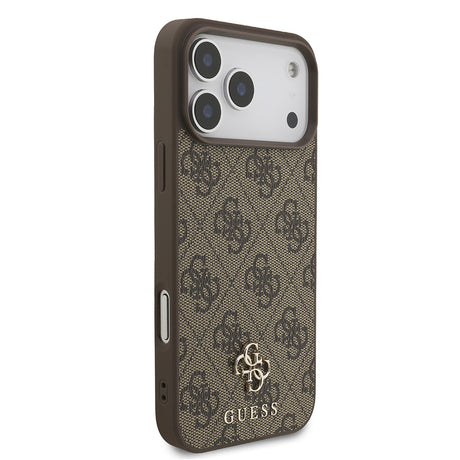 Apple iPhone 18 Pro Max Kılıf Guess Orjinal Lisanslı M-safe Şarj Özellikli Small 4G Classic Kapak