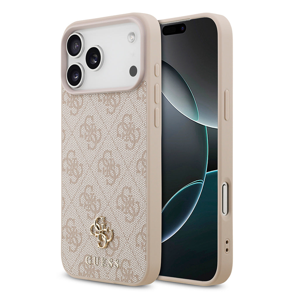 Apple iPhone 18 Pro Max Kılıf Guess Orjinal Lisanslı M-safe Şarj Özellikli Small 4G Classic Kapak