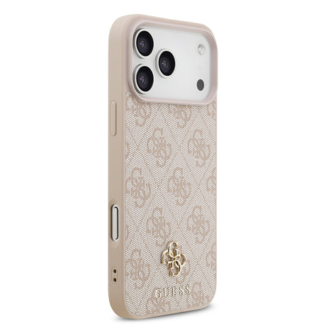 Apple iPhone 18 Pro Max Kılıf Guess Orjinal Lisanslı M-safe Şarj Özellikli Small 4G Classic Kapak