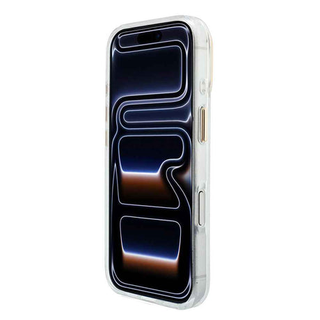 Apple iPhone 18 Pro Max Kılıf Guess Orjinal Lisanslı Yazı ve 4G Büyük Metal Logolu Silikon Kapak
