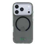 Apple iPhone 18 Pro Max Kılıf Lacoste Orjinal Lisanslı M-safe Şarj Özellikli Lake Timsah Logolu IML Frosted Kapak