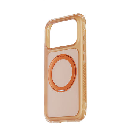 Apple iPhone 18 Pro Max Kılıf Lenyes Air Bumper Serisi M-safe Şarj Özellikli Airbag Tasarımlı Standlı Kapak