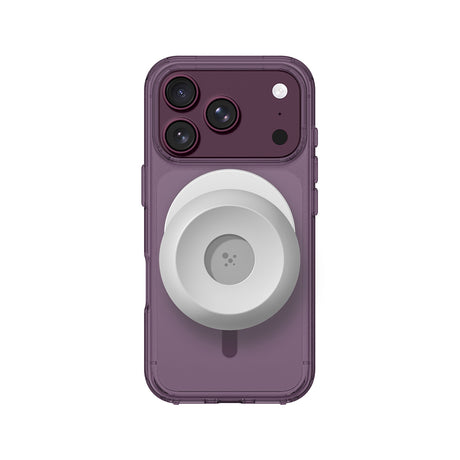 Apple iPhone 18 Pro Max Kılıf M-safe Özellikli AmazingThing Minimal Serisi Type-C Kulaklık ve Standlı Set