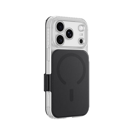 Apple iPhone 18 Pro Max Kılıf M-safe Özellikli Amazingthing Titan Lens Flip Serisi Kartlıklı Kapak