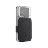 Apple iPhone 18 Pro Max Kılıf M-safe Özellikli Amazingthing Titan Lens Flip Serisi Kartlıklı Kapak