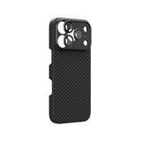 Apple iPhone 18 Pro Max Kılıf M-Safe Şarj Özellikli 1500D Aramid Fiber AmazingThing Titan Max SLens Serisi Kapak