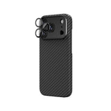 Apple iPhone 18 Pro Max Kılıf M-Safe Şarj Özellikli 1500D Aramid Fiber AmazingThing Titan Max SLens Serisi Kapak