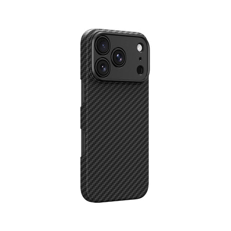 Apple iPhone 18 Pro Max Kılıf M-safe Şarj Özellikli 1500D Aramid Fiber Lens Korumalı Amazingthing Titan Max Serisi Karbon Kapak