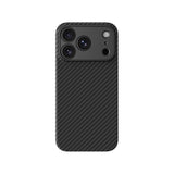 Apple iPhone 18 Pro Max Kılıf M-safe Şarj Özellikli 1500D Aramid Fiber Lens Korumalı Amazingthing Titan Max Serisi Karbon Kapak