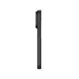 Apple iPhone 18 Pro Max Kılıf M-safe Şarj Özellikli 1500D Aramid Fiber Lens Korumalı Amazingthing Titan Max Serisi Karbon Kapak