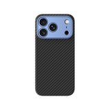 Apple iPhone 18 Pro Max Kılıf M-safe Şarj Özellikli 1500D Aramid Fiber Lens Korumalı Amazingthing Titan Max Serisi Karbon Kapak