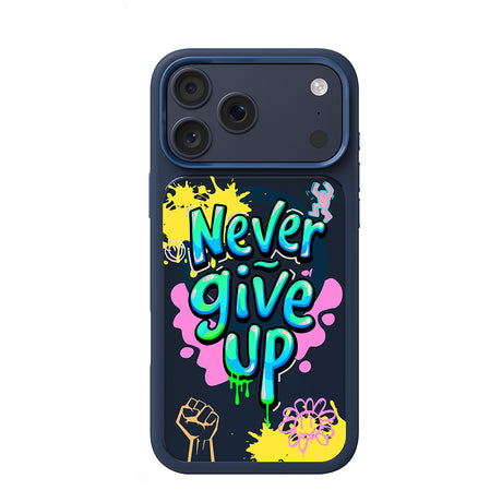 Apple iPhone 18 Pro Max Kılıf M-safe Şarj Özellikli 3D Baskılı Tasarım Mutural Graffiti Serisi Kapak
