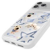 Apple iPhone 18 Pro Max Kılıf M-safe Şarj Özellikli 3D Baskılı Tasarım Mutural The Dog Serisi Kapak