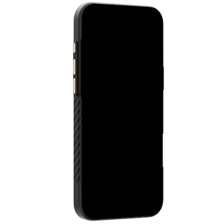 Apple iPhone 18 Pro Max Kılıf M-safe Şarj Özellikli 600D Metal Kamera Çerçeveli Raptic Aramid Fiber Karbon Geotik Serisi Kapak