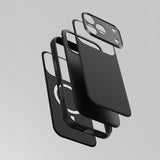 Apple iPhone 18 Pro Max Kılıf M-Safe Şarj Özellikli Airbag Tasarımlı AmazingThing Glamour SLens Serisi Kapak