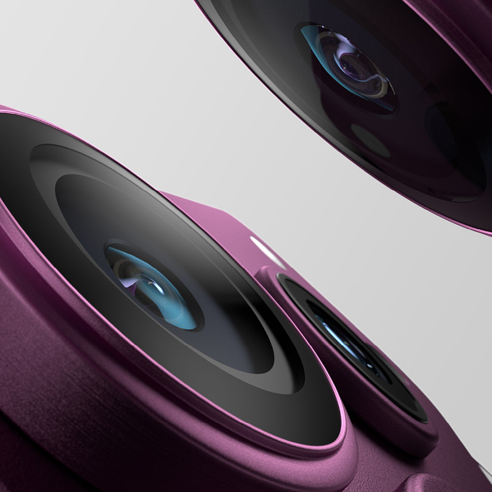 Apple iPhone 18 Pro Max Kılıf M-Safe Şarj Özellikli Airbag Tasarımlı AmazingThing Glamour SLens Serisi Kapak