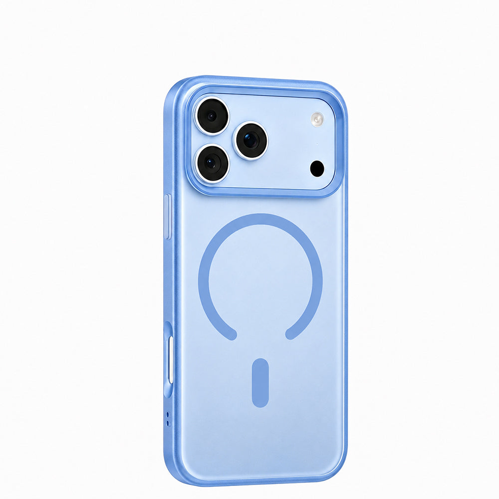 Apple iPhone 18 Pro Max Kılıf M-safe Şarj Özellikli Airbag Tasarımlı Mutural Mist Serisi Kapak