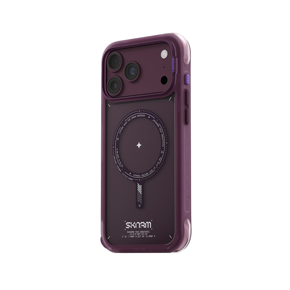Apple iPhone 18 Pro Max Kılıf M-Safe Şarj Özellikli Airbag Tasarımlı Skinarma Avion Kapak