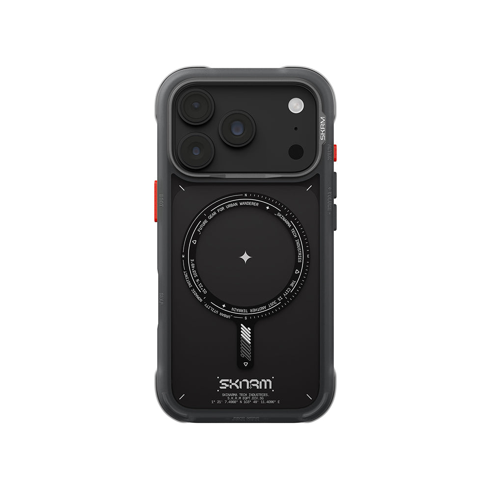 Apple iPhone 18 Pro Max Kılıf M-Safe Şarj Özellikli Airbag Tasarımlı Skinarma Avion Kapak