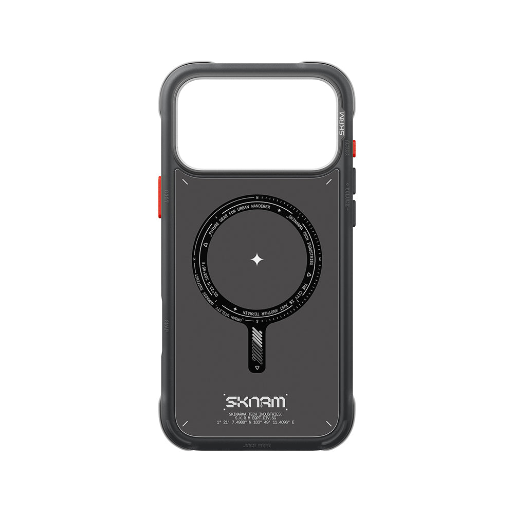 Apple iPhone 18 Pro Max Kılıf M-Safe Şarj Özellikli Airbag Tasarımlı Skinarma Avion Kapak