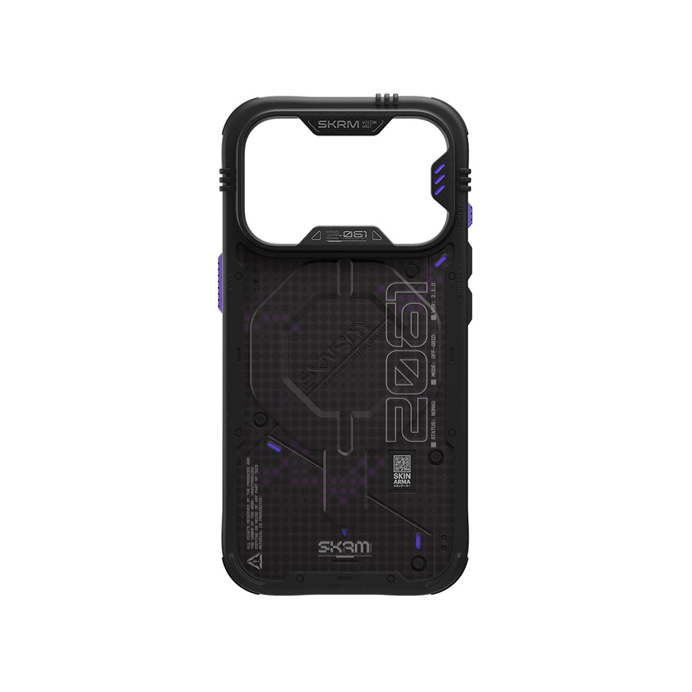 Apple iPhone 18 Pro Max Kılıf M-Safe Şarj Özellikli Airbag Tasarımlı Skinarma Vigor XE Kapak