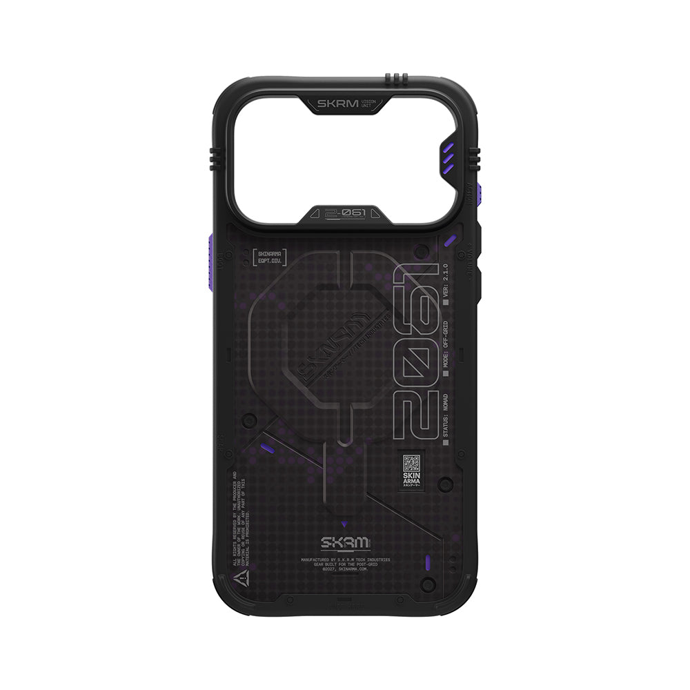 Apple iPhone 18 Pro Max Kılıf M-Safe Şarj Özellikli Airbag Tasarımlı Skinarma Vigor XE Kapak
