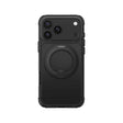 Apple iPhone 18 Pro Max Kılıf M-Safe Şarj Özellikli Airbag Tasarımlı Standlı Lens Korumalı AmazingThing Titan Pro MagSpin Kapak