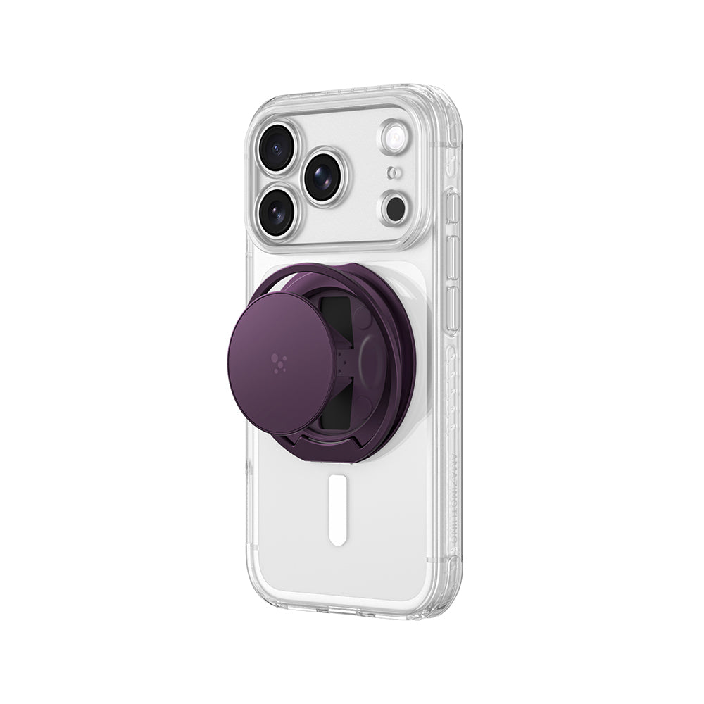 Apple iPhone 18 Pro Max Kılıf M-safe Şarj Özellikli Amazingthing Titan Pro Serisi Pop Ring Standlı Set
