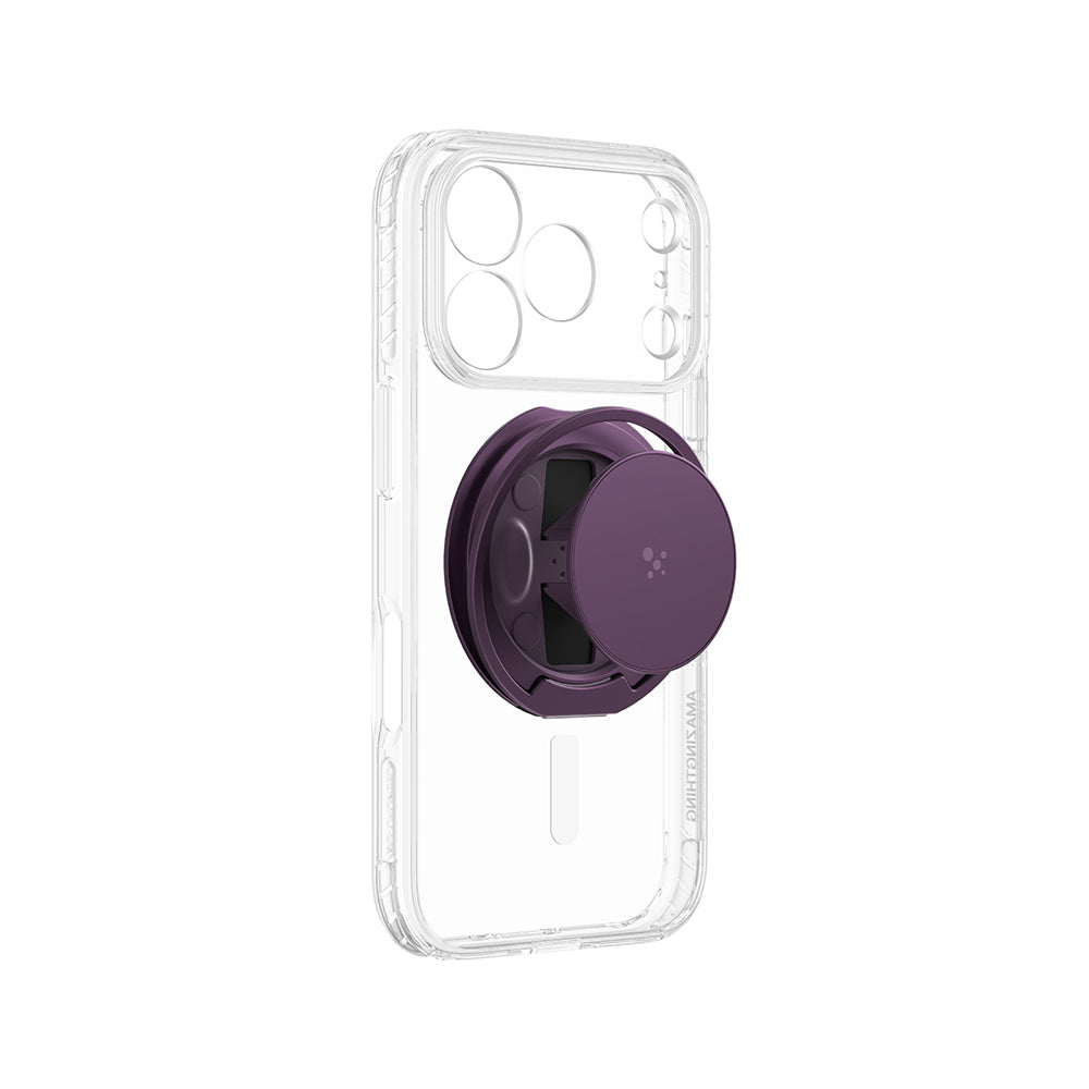Apple iPhone 18 Pro Max Kılıf M-safe Şarj Özellikli Amazingthing Titan Pro Serisi Pop Ring Standlı Set