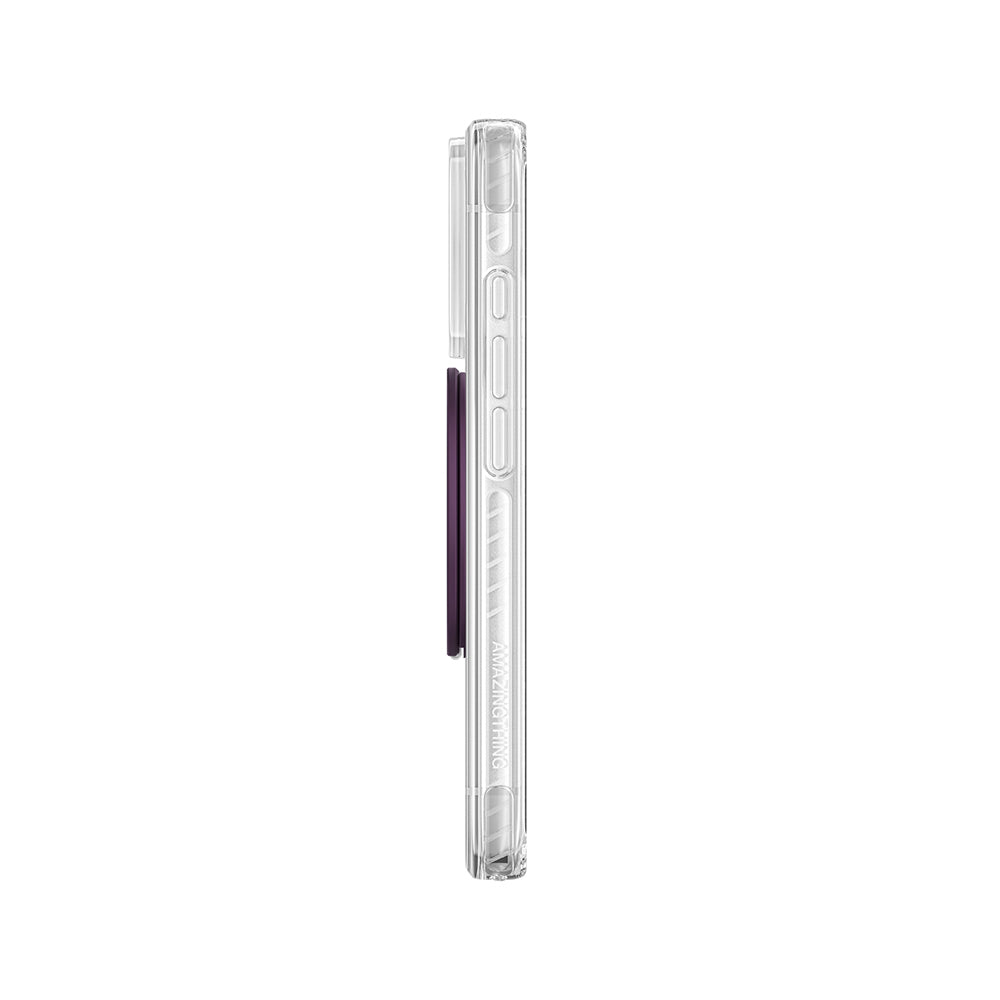 Apple iPhone 18 Pro Max Kılıf M-safe Şarj Özellikli Amazingthing Titan Pro Serisi Pop Ring Standlı Set
