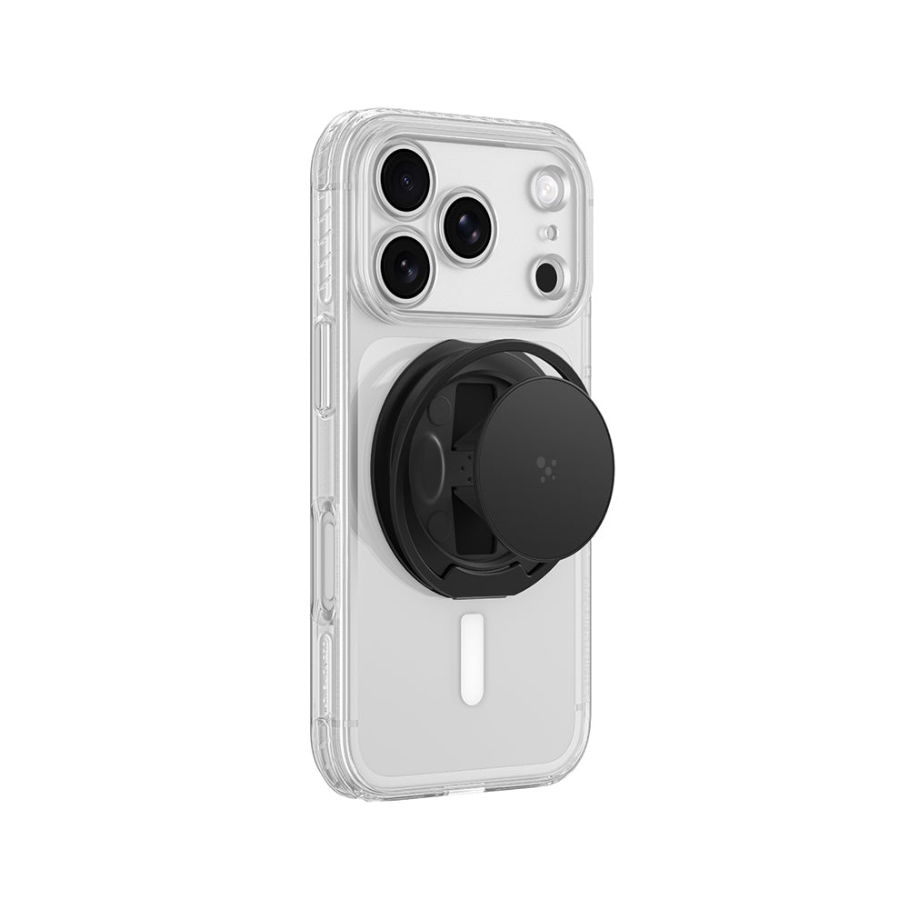 Apple iPhone 18 Pro Max Kılıf M-safe Şarj Özellikli Amazingthing Titan Pro Serisi Pop Ring Standlı Set