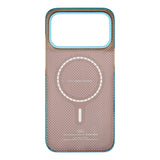 Apple iPhone 18 Pro Max Kılıf M-safe Şarj Özellikli Aramid Karbon Fiber Pitaka Glints of Gold Ultra Slim Serisi Kapak