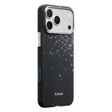 Apple iPhone 18 Pro Max Kılıf M-safe Şarj Özellikli Aramid Karbon Fiber Pitaka Sakura Hours Serisi Kapak